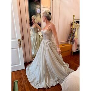 Cinderella Glitter Bridal or Ball Gown Abella Marina Size 12